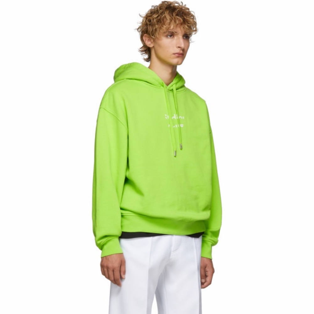 Acne Studios Bright Green Hoodie